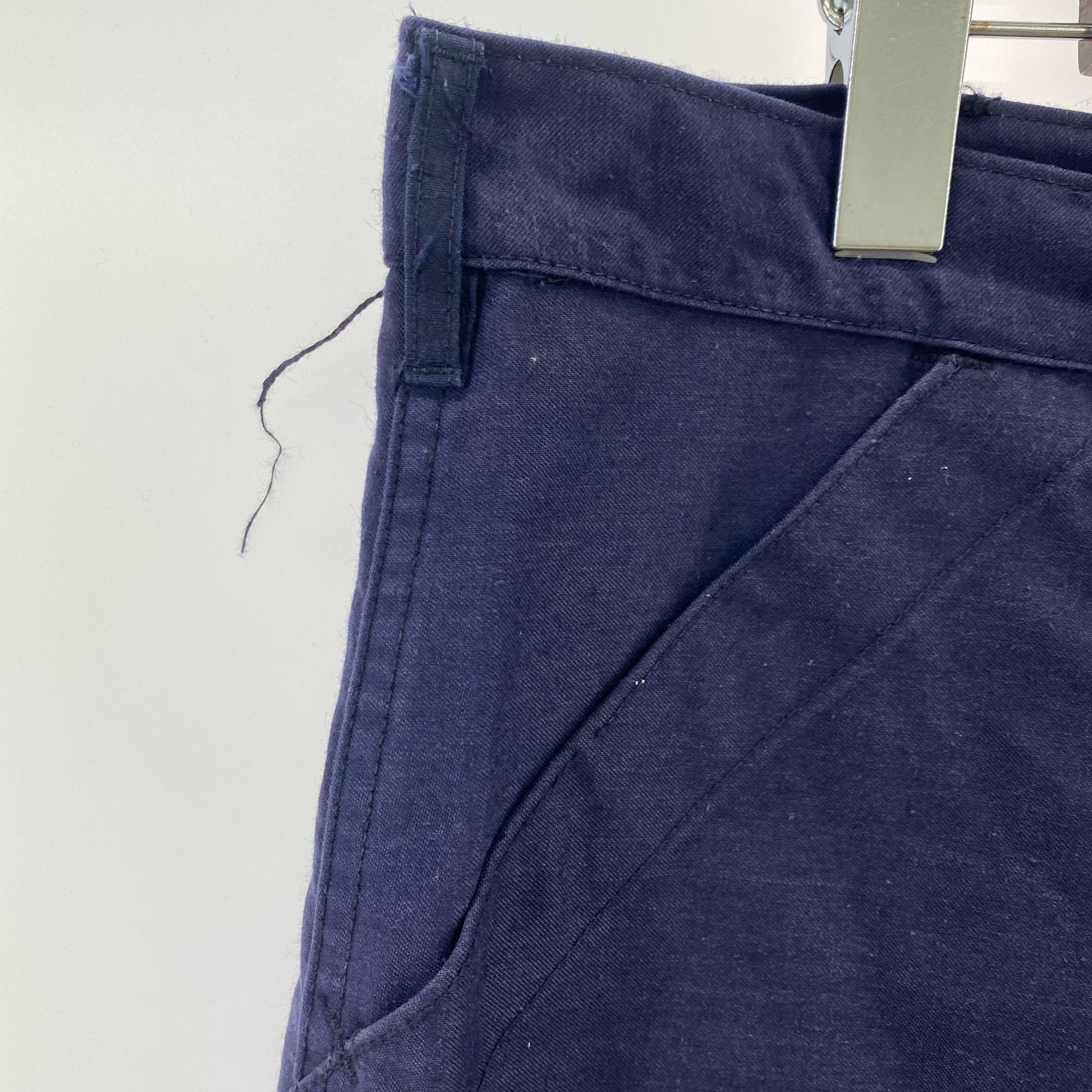 パンツ U.S.NAVY 70s TROUSERS DARK BLUE (36) パープル