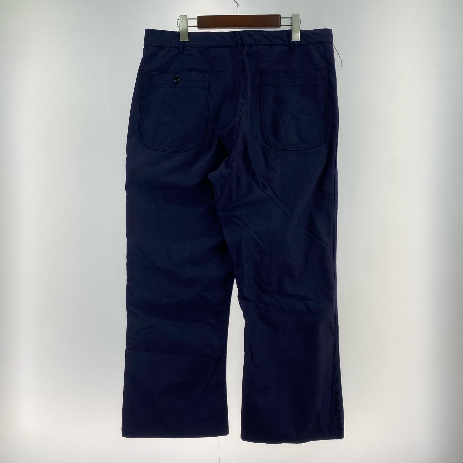 パンツ U.S.NAVY 70s TROUSERS DARK BLUE (36) パープル