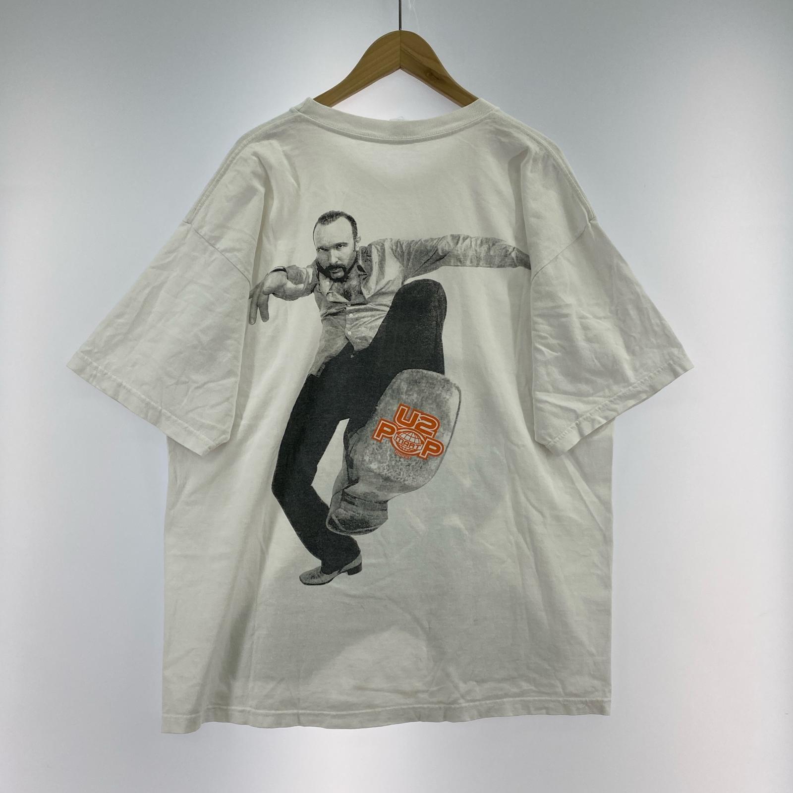 半袖Tシャツ U2 popmart tour 1997 XL ホワイト ホワイト