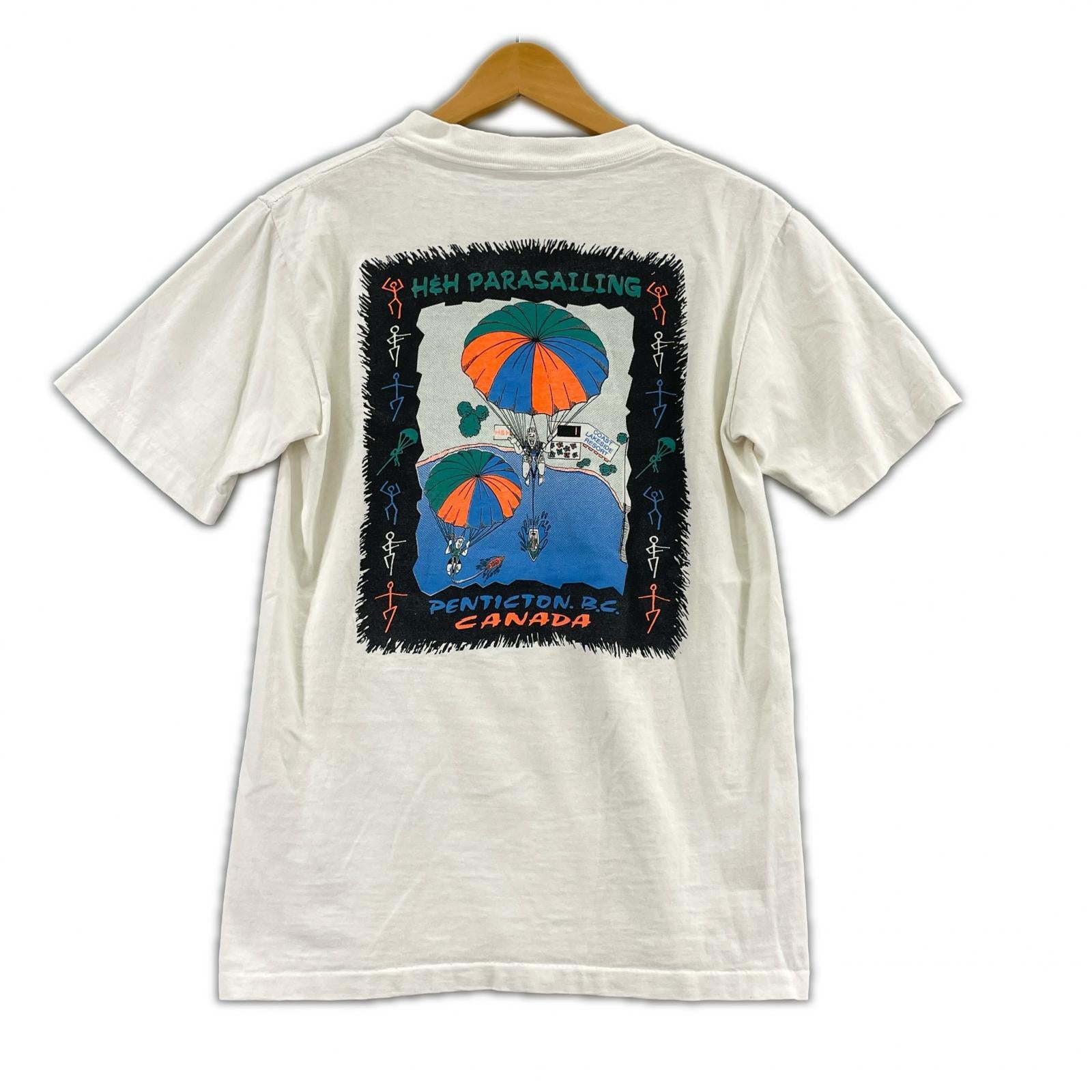 半袖Tシャツ 80s/PARASAILING/M ホワイト
