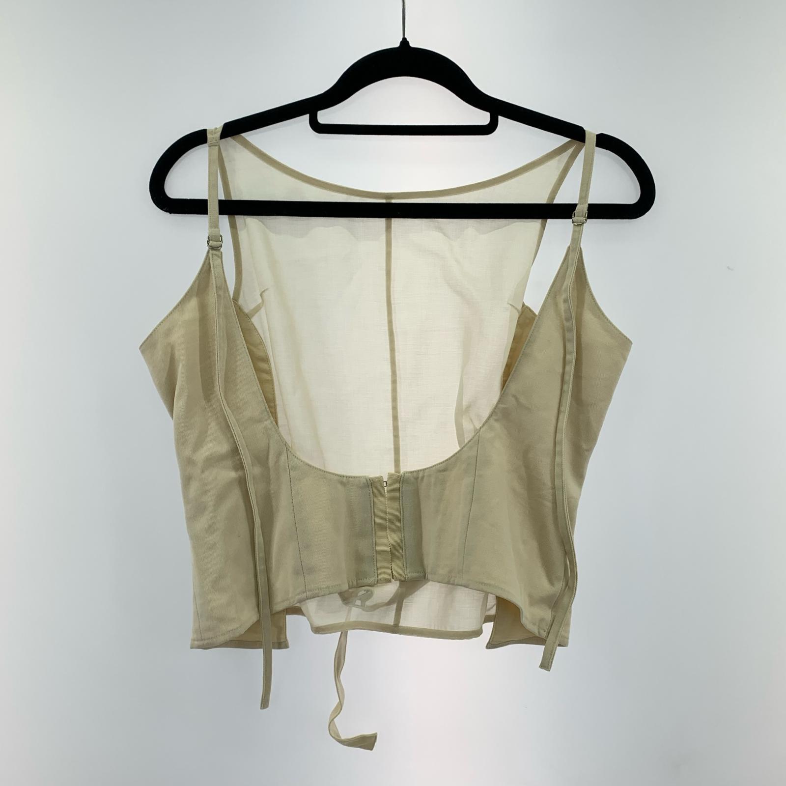 その他トップス Back and Front Gilet/ジレ/ベージュ 38 ベージュ