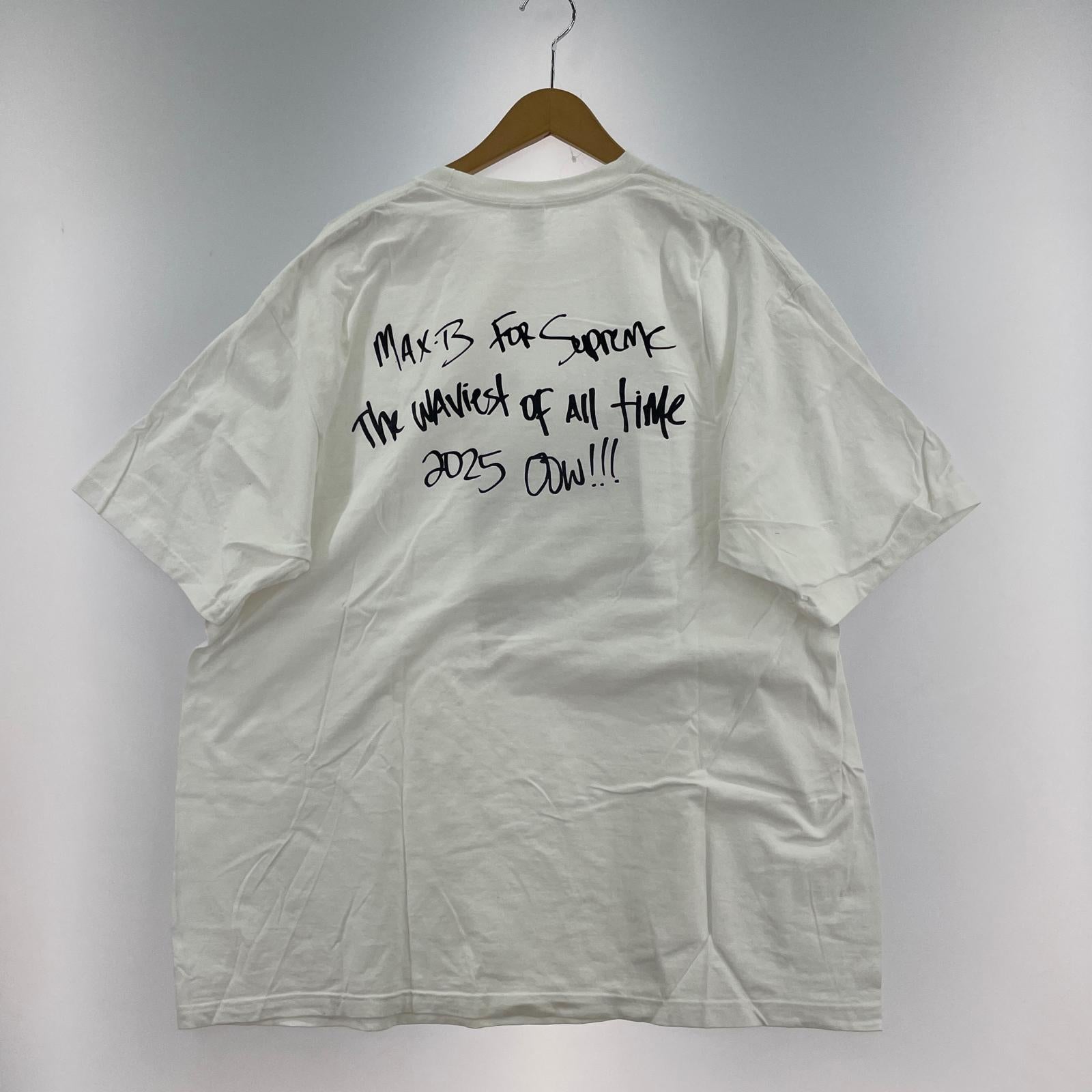 半袖Tシャツ Supreme 25SS Max B Tee マックスビー フォトTee XXL 白 ホワイト