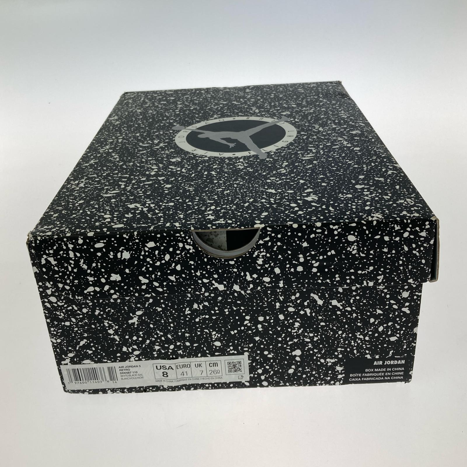 スニーカー AIR JORDAN 5 RETRO/DD0587-110 26cm (US8 UK7 1/2 EU42)