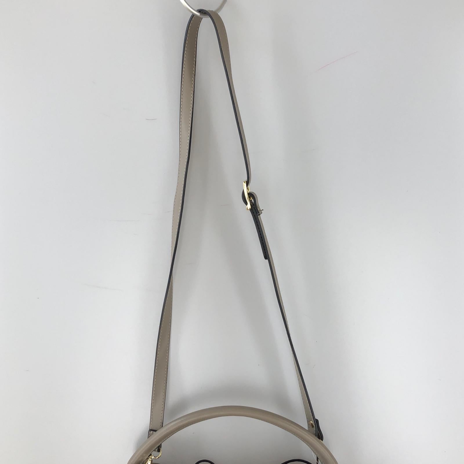 ショルダーバッグ PELLETTERIA VENETA レザー2WAYバケットバッグ ベージュ ベージュ