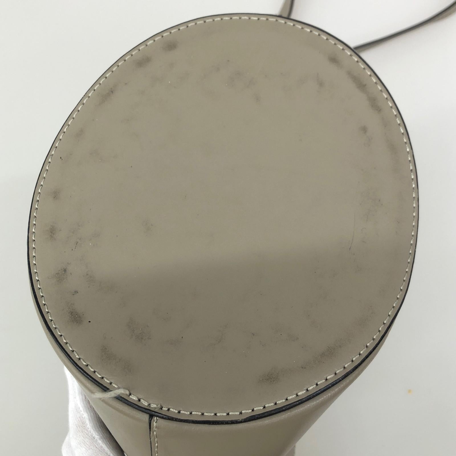 ショルダーバッグ PELLETTERIA VENETA レザー2WAYバケットバッグ ベージュ ベージュ