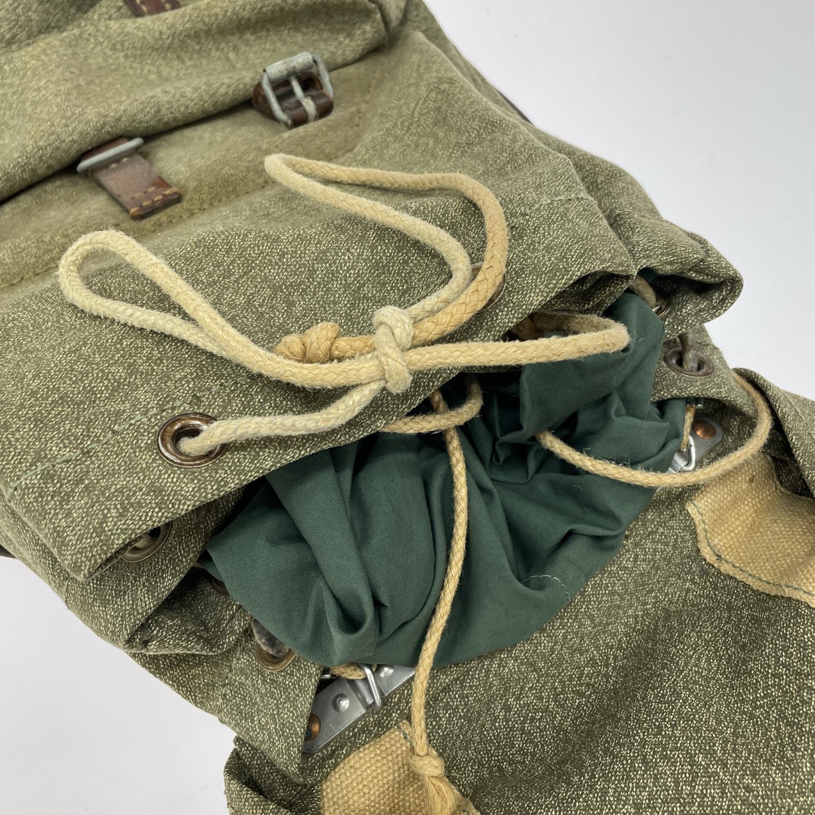 リュック・デイパック スイス軍 60s ソルト&ペッパー