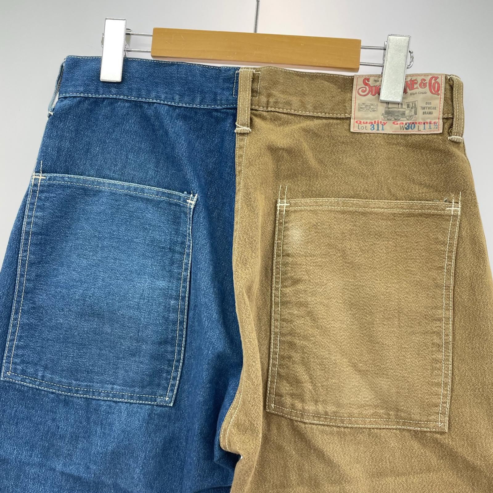 ショートパンツ LOT311 デニム切替ベイカーショーツ (30) 30
