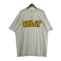 半袖Tシャツ GREAT TEE (XL) ホワイト