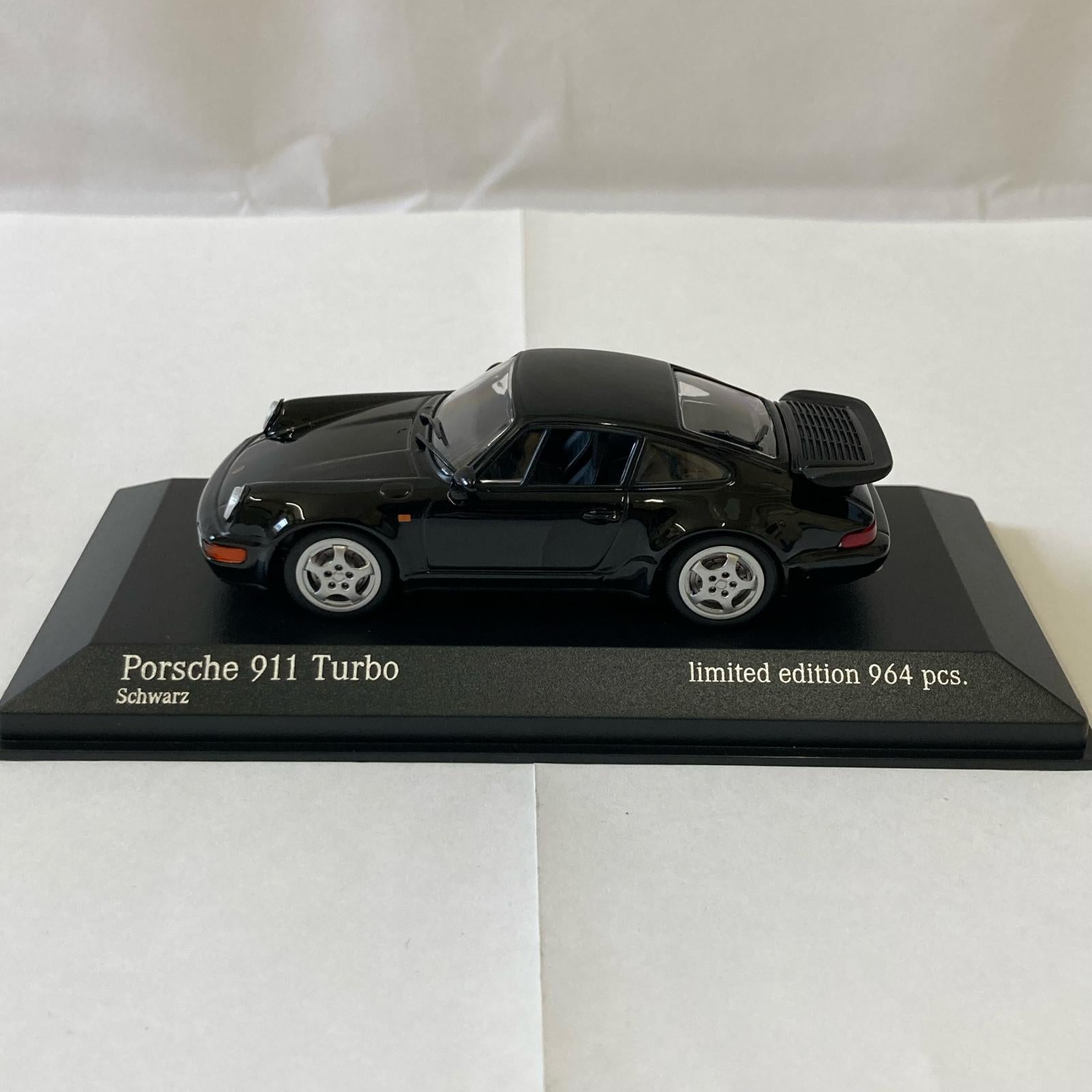 PMA ポルシェ911 ターボ タイプ964 ブラック スケールカー