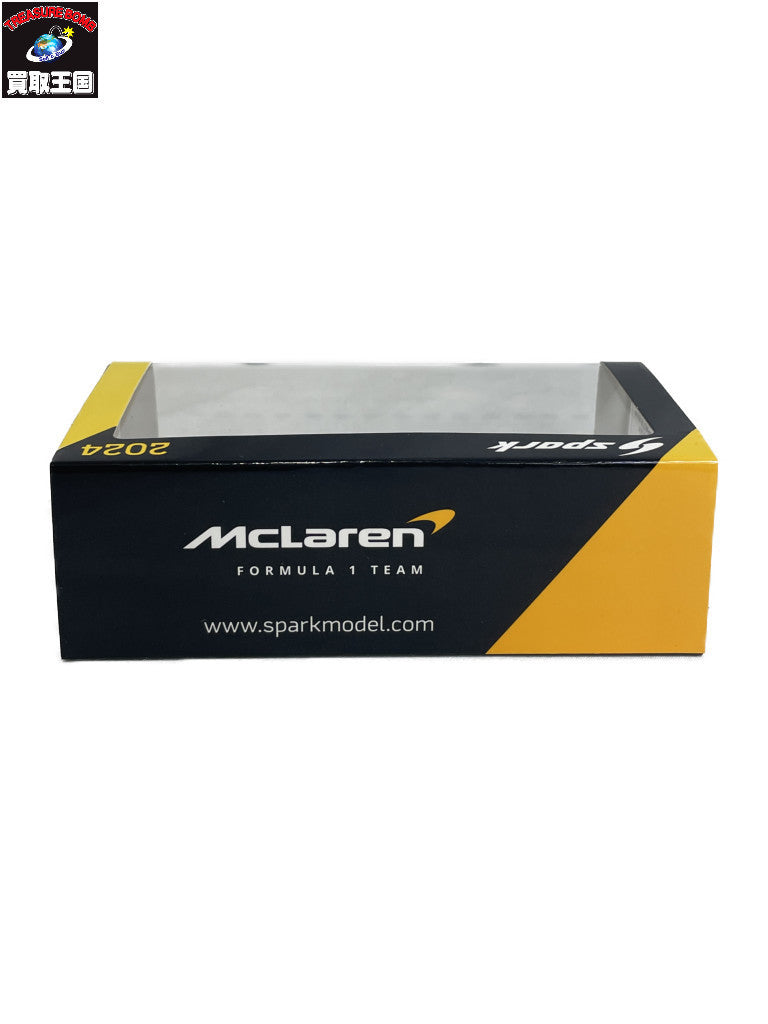 McLaren Formula MCL38 2024 Miami Winner スケールカー