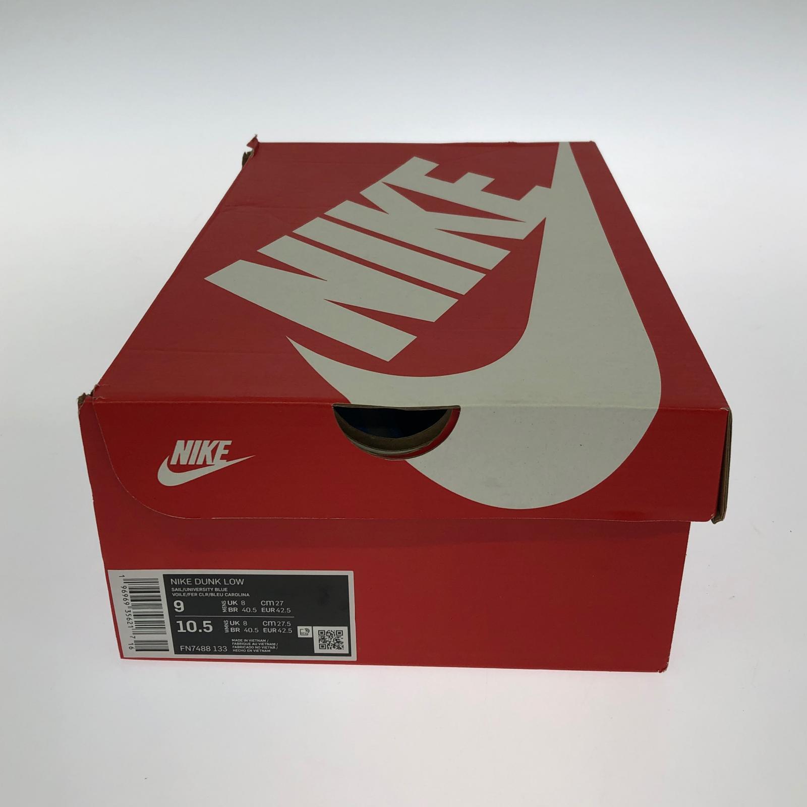 スニーカー NIKE Dunk Low Athletic Department University Blue FN7488-133 (27.0) 27cm (US9 UK8 1/2 EU44)