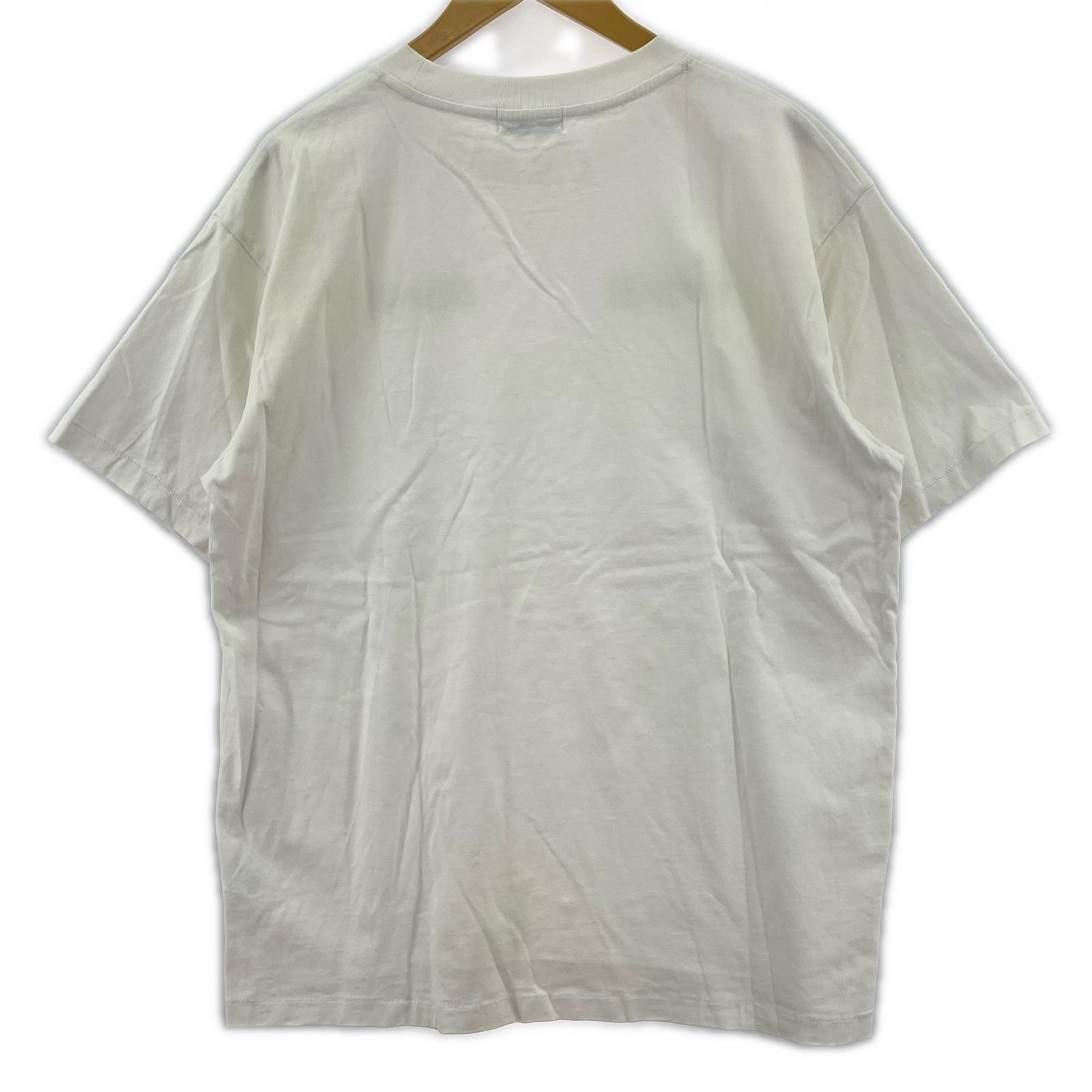 半袖Tシャツ WOKE EDGE ロゴプリントTee XL ホワイト