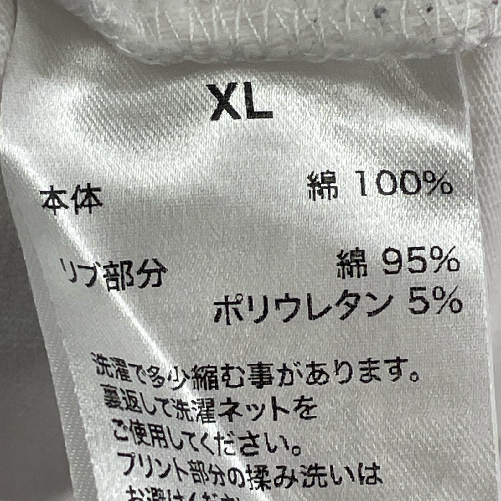 半袖Tシャツ WOKE EDGE ロゴプリントTee XL ホワイト