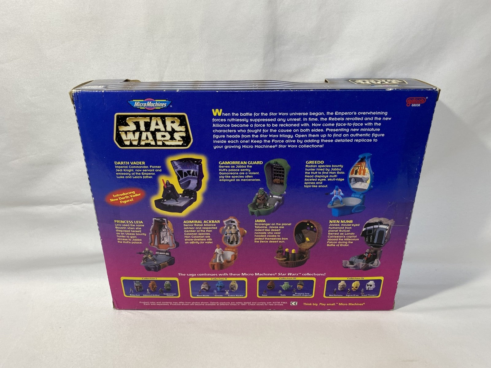 スターウォーズ マイクロマシン ヘッドボックスセット フィギュア/グッズ