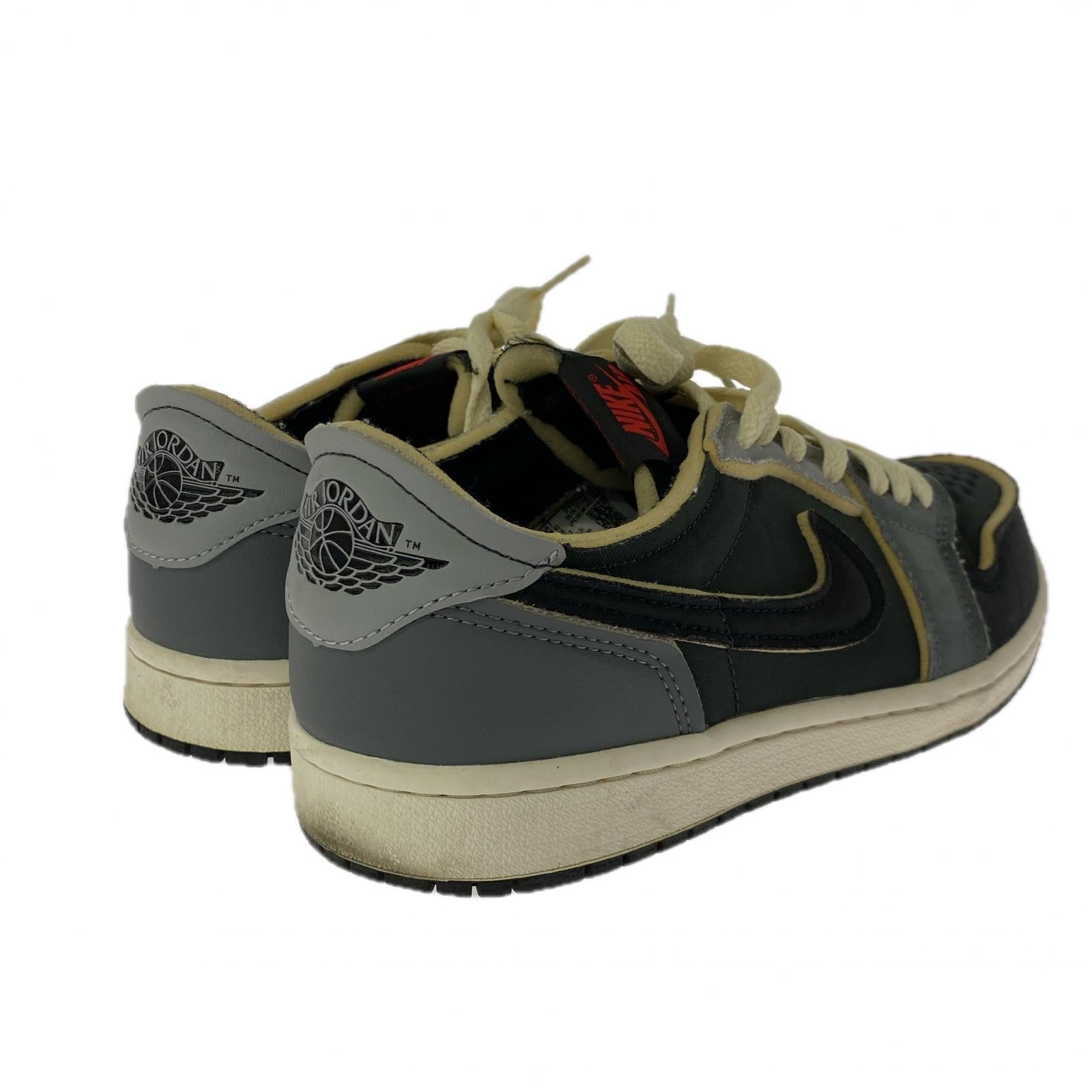 スニーカー AJ1 Low OG EX Black and Smoke Grey 26cm (US8 UK7 1/2 EU42) グレー