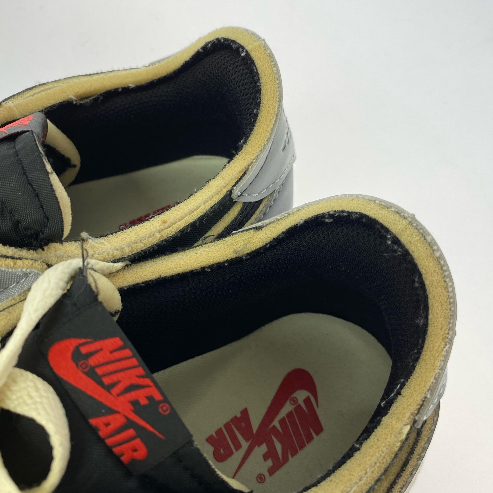 スニーカー AJ1 Low OG EX Black and Smoke Grey 26cm (US8 UK7 1/2 EU42) グレー