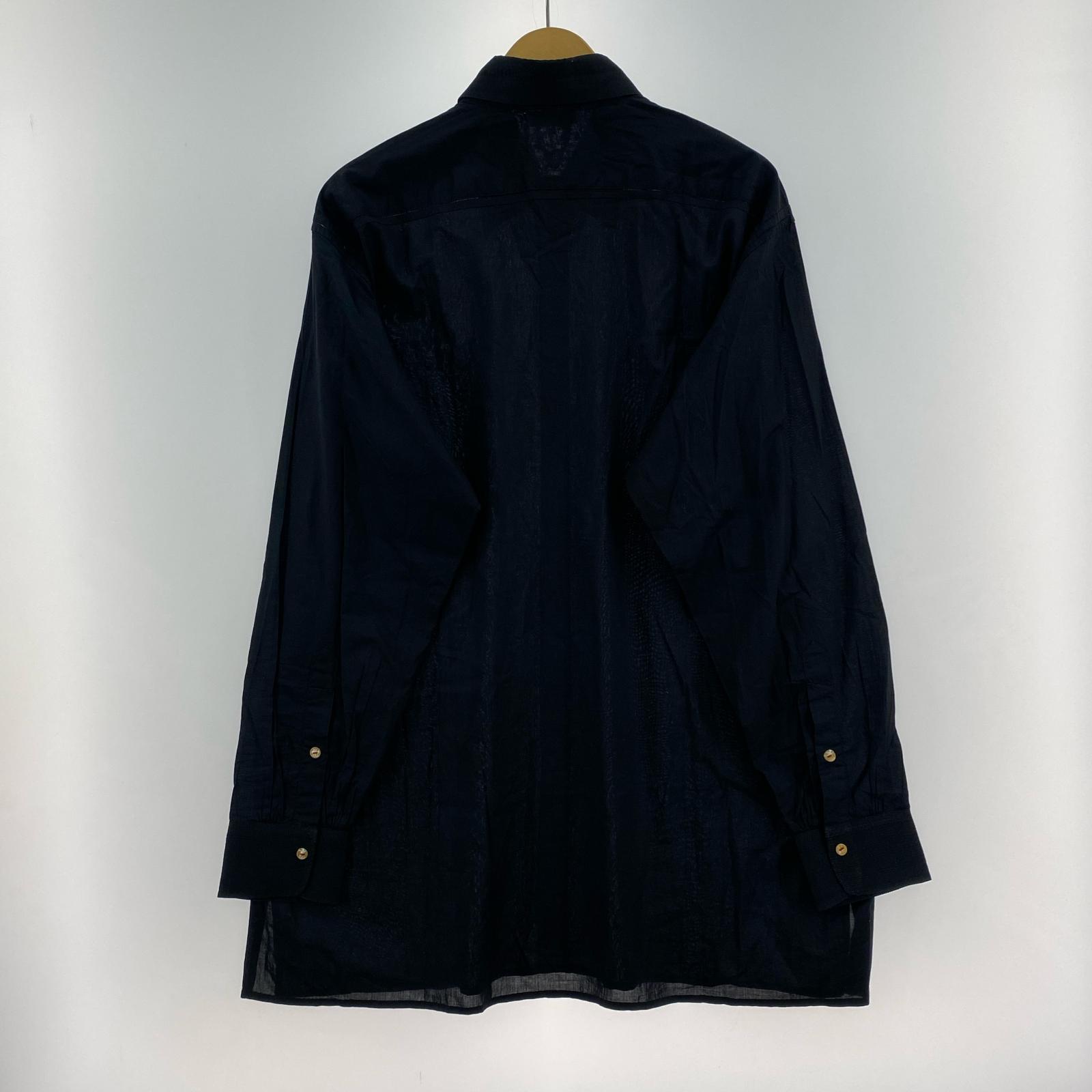 長袖シャツ MAATEE&SONS 25SS GUPTA BRWNPURPLE グプタ シャツ 2 ブラック 2 ブラック
