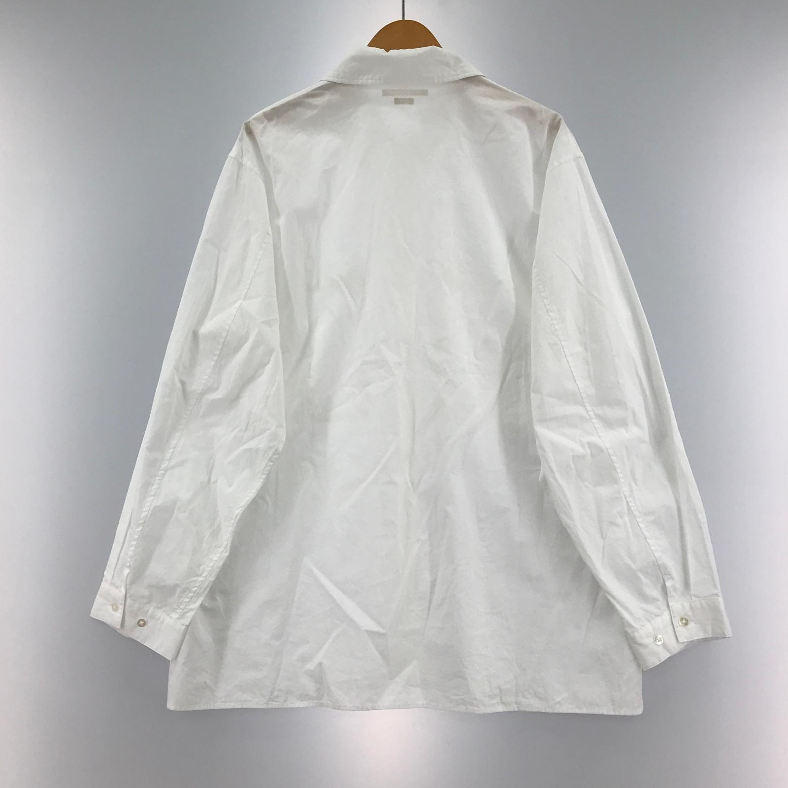 長袖シャツ Chambray Gusset PKT Shirt/BHS24S004C70 ホワイト