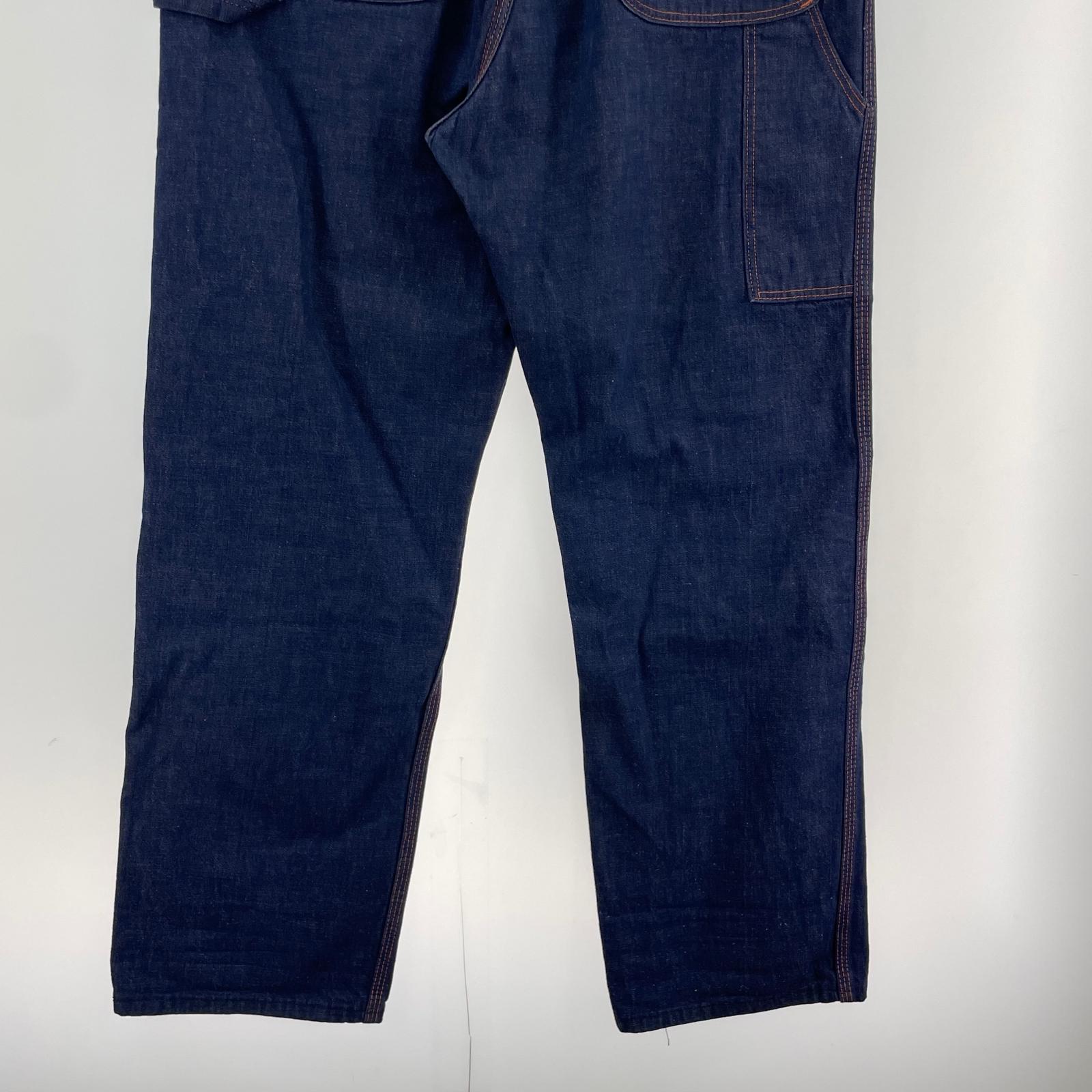 デニムパンツ 60s デニムペインターパンツ W36 36 ネイビー