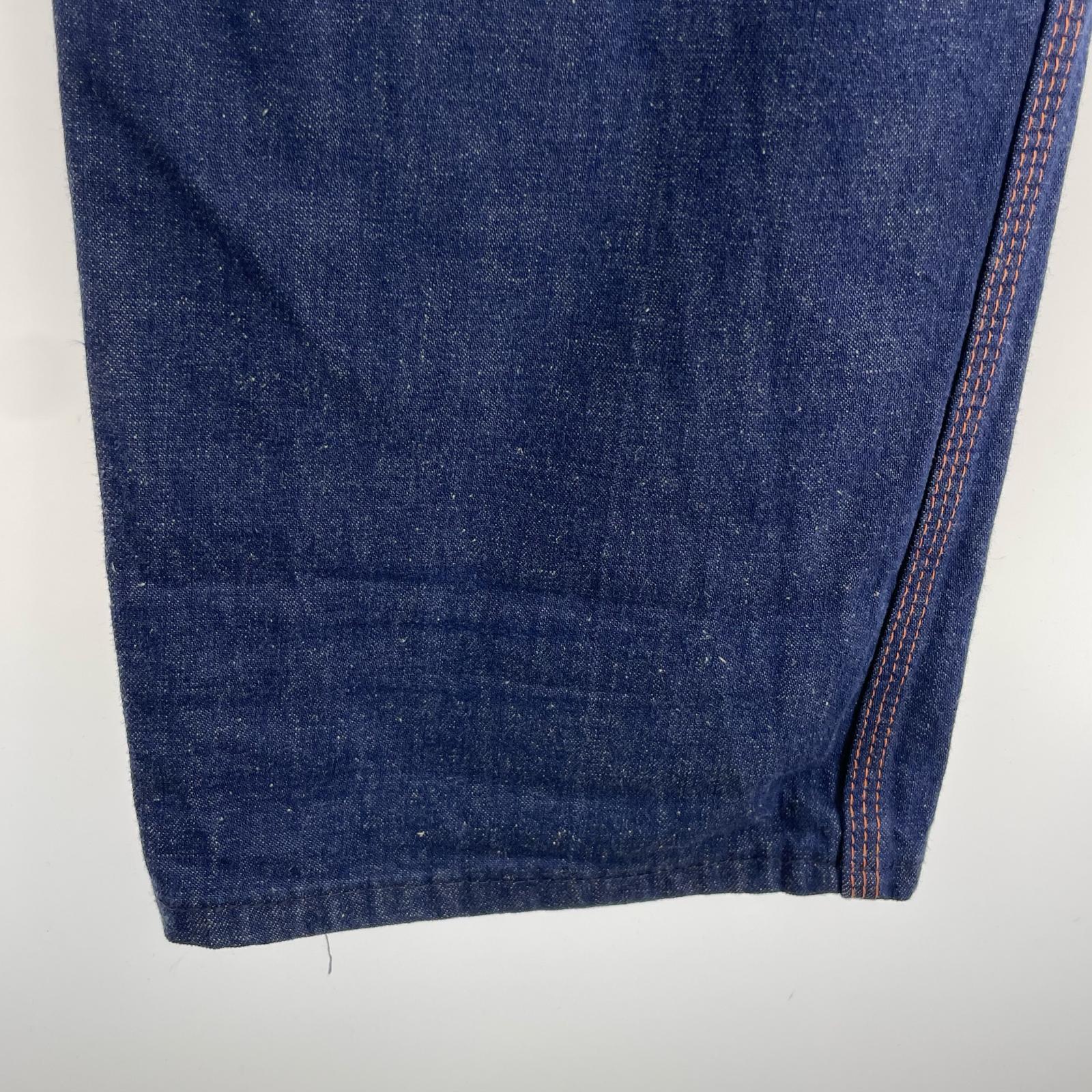 デニムパンツ 60s デニムペインターパンツ W36 36 ネイビー