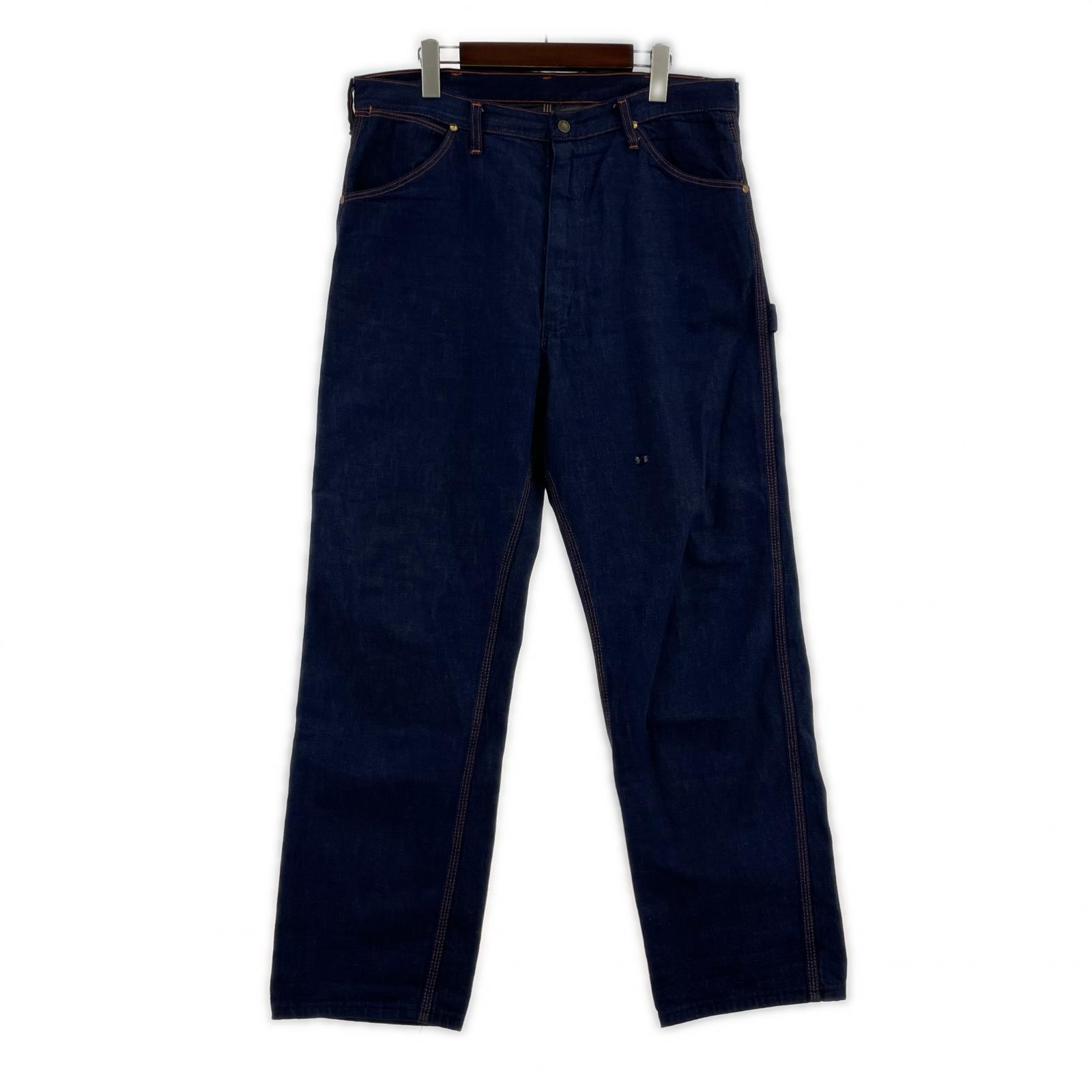 デニムパンツ 60s デニムペインターパンツ W36 36 ネイビー