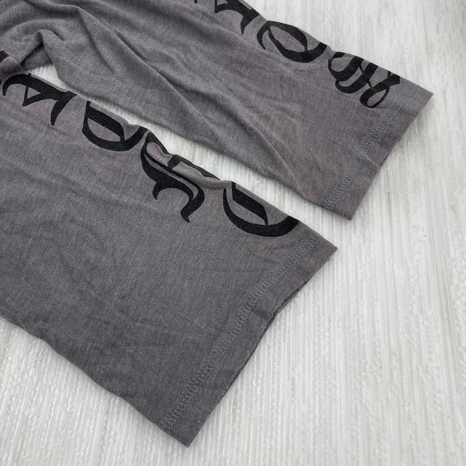 長袖Tシャツ ヘンリーネック ダガー グレー(L) グレー