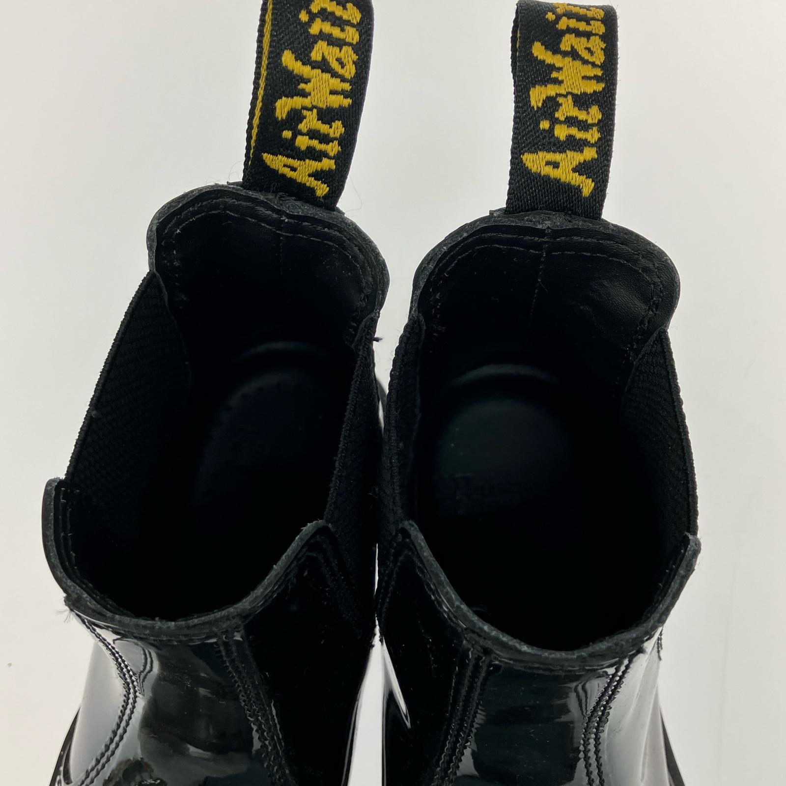ブーツ 2976 ICED BN Black Patent Lamper 22.0cm ブラック