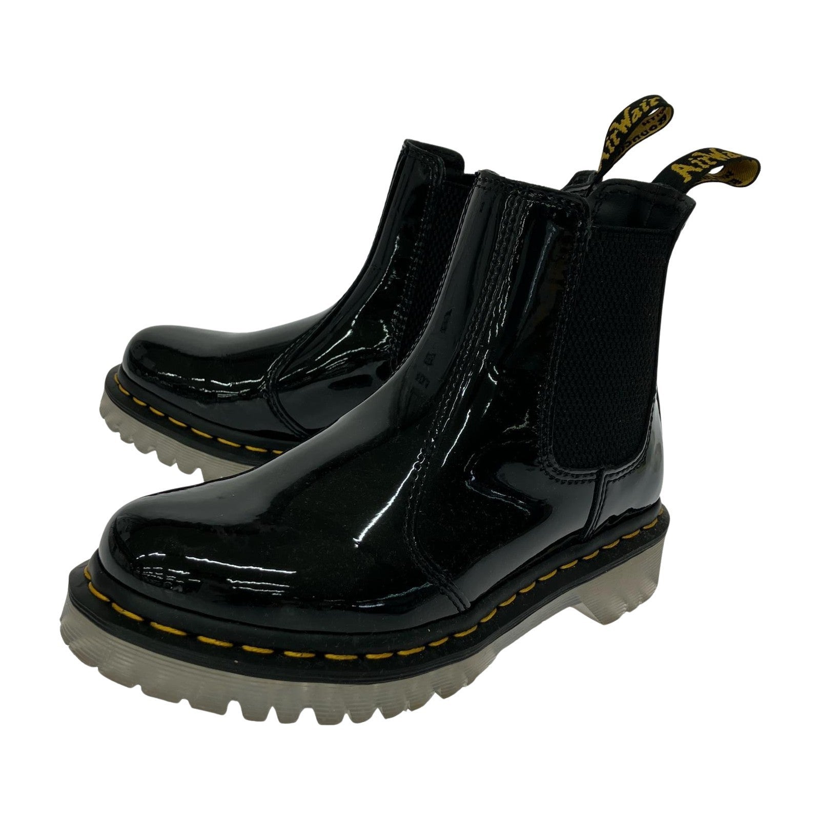ブーツ 2976 ICED BN Black Patent Lamper 22.0cm ブラック
