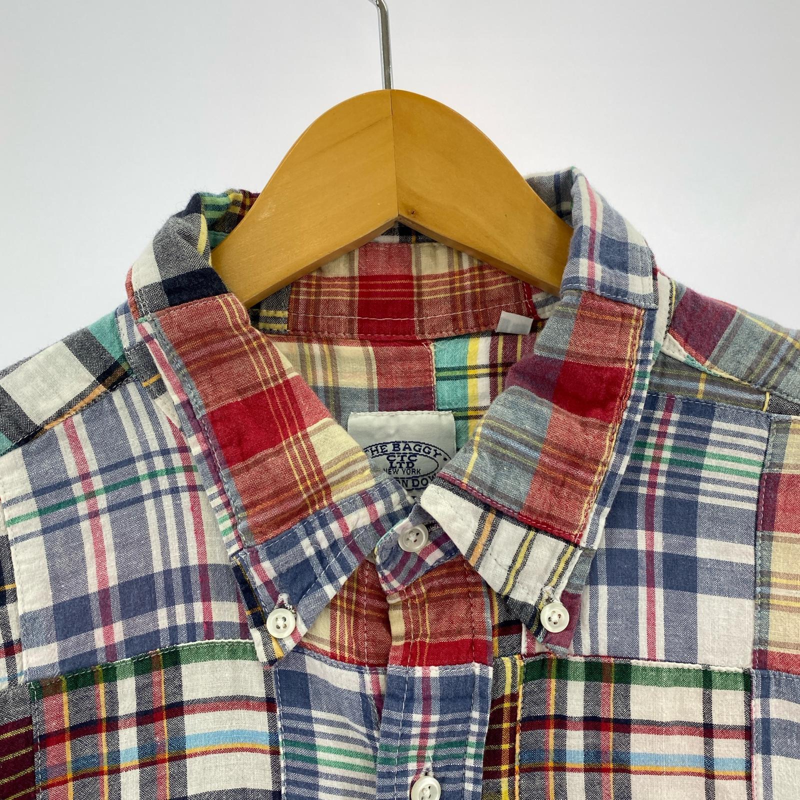 半袖シャツ USA製 THE BAGGY 90s L マルチカラー
