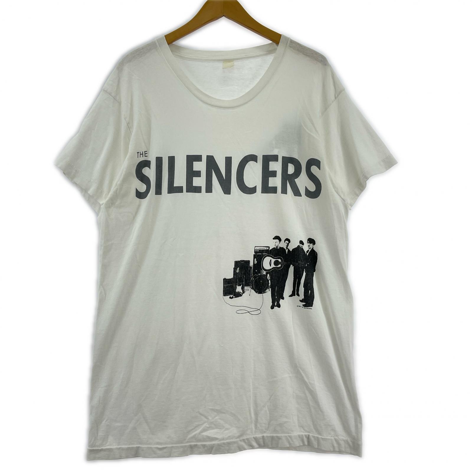 半袖Tシャツ 80s SILENCERS HWT ホワイト