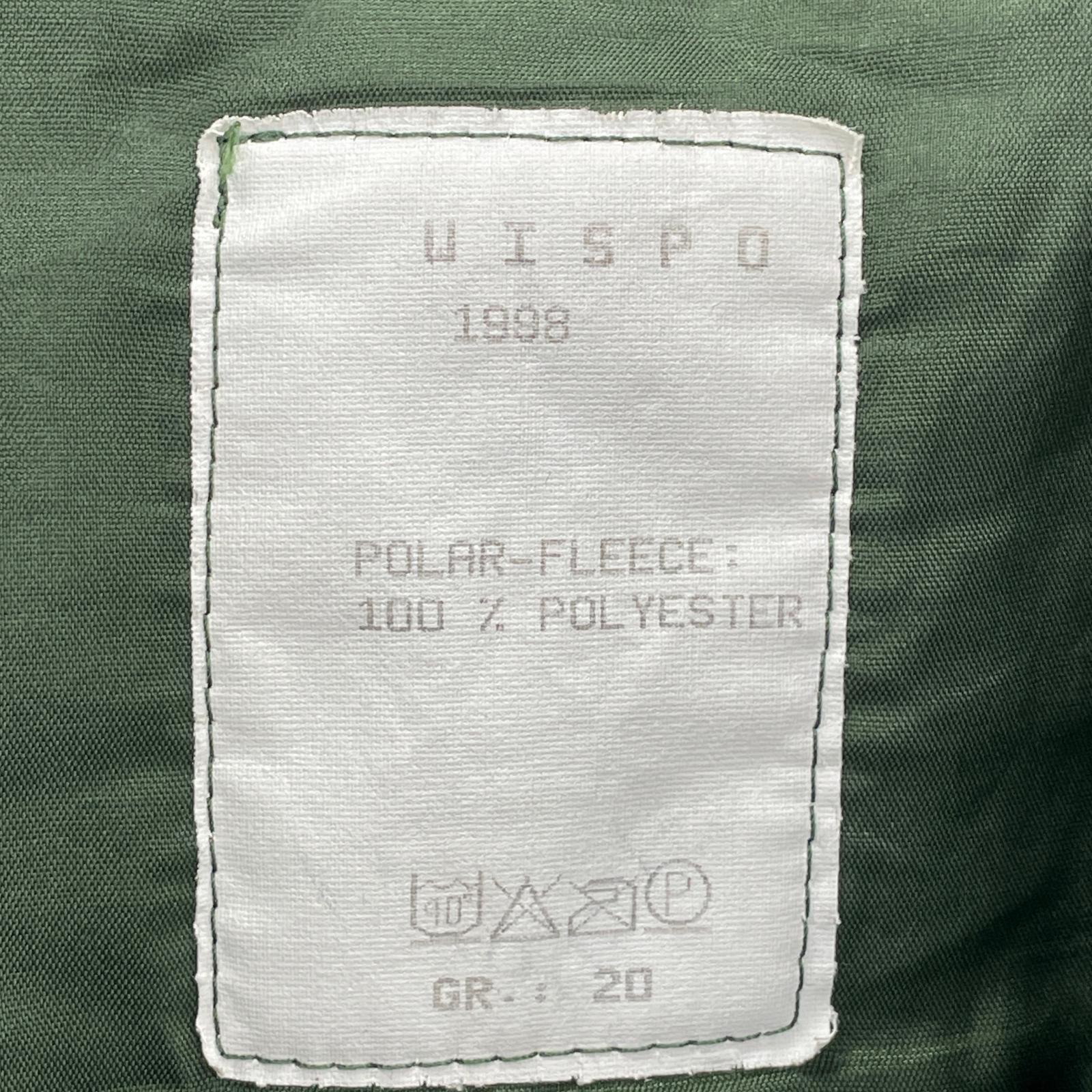 ブルゾン uispo グリーン ドイツ警察ジャケット