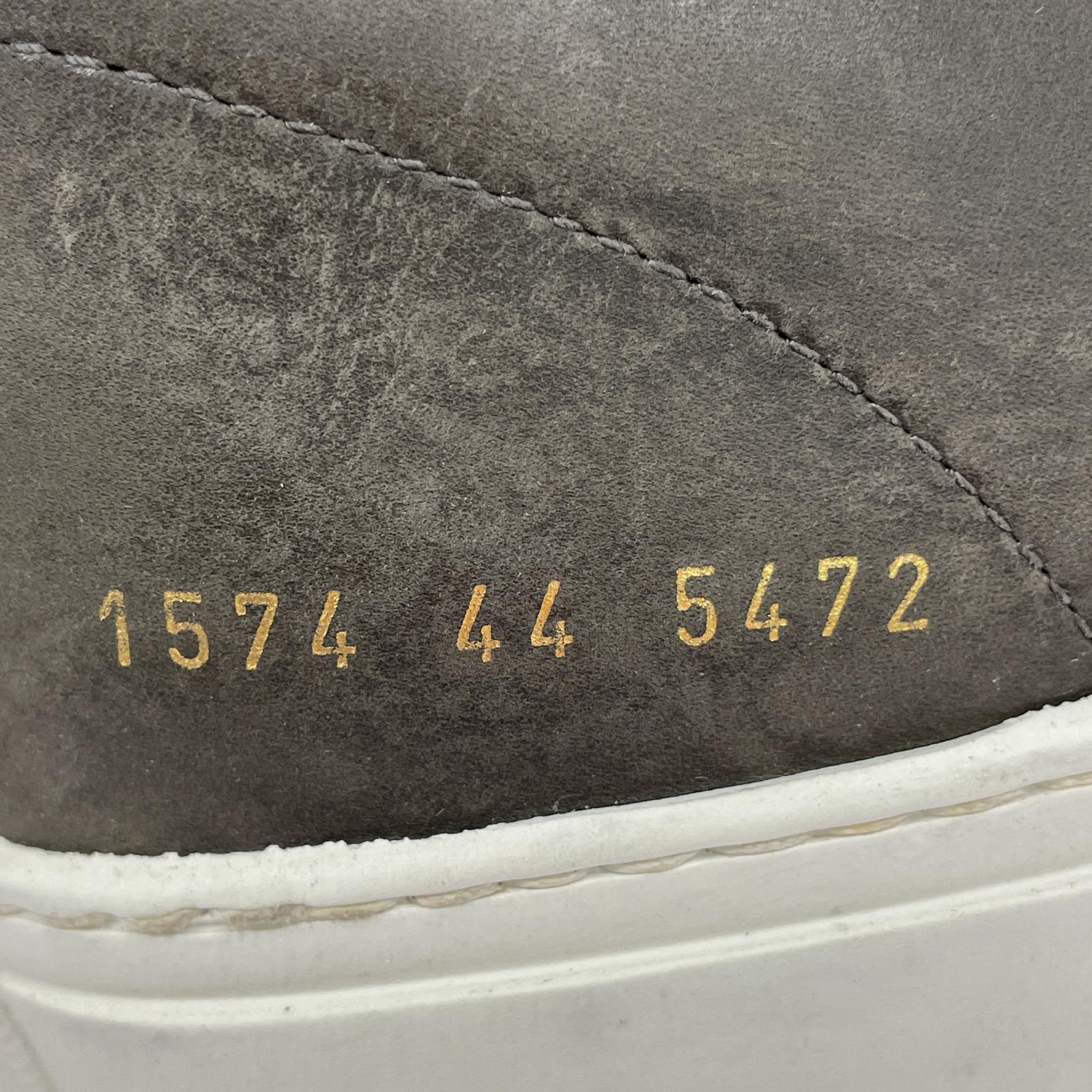 スニーカー SHELL TOE HIGH/ダークブラウン/1574 44