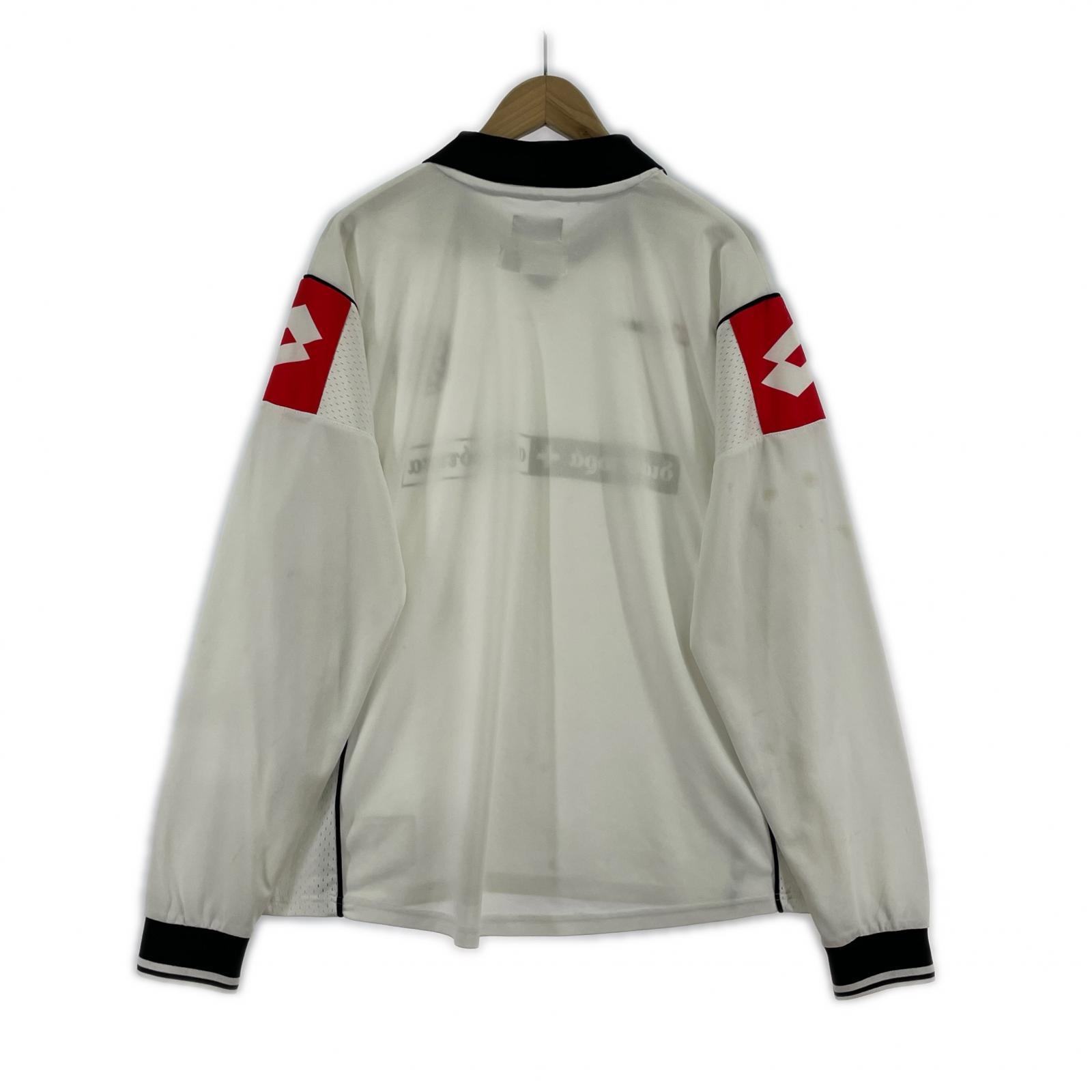 ジャージ Diaspora Skateboards×Lotto 汚れ L ホワイト