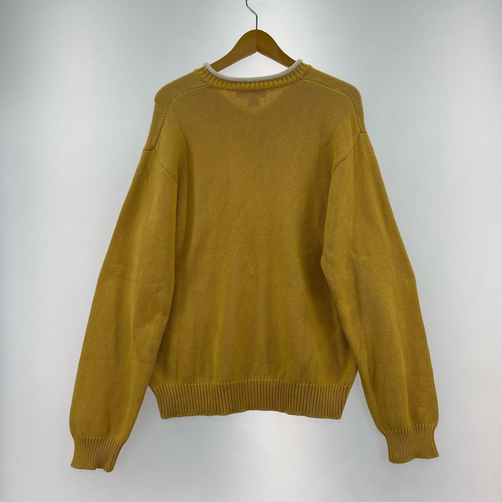 ニット 90s/J.CREW/コットンニット/Vネック/L L