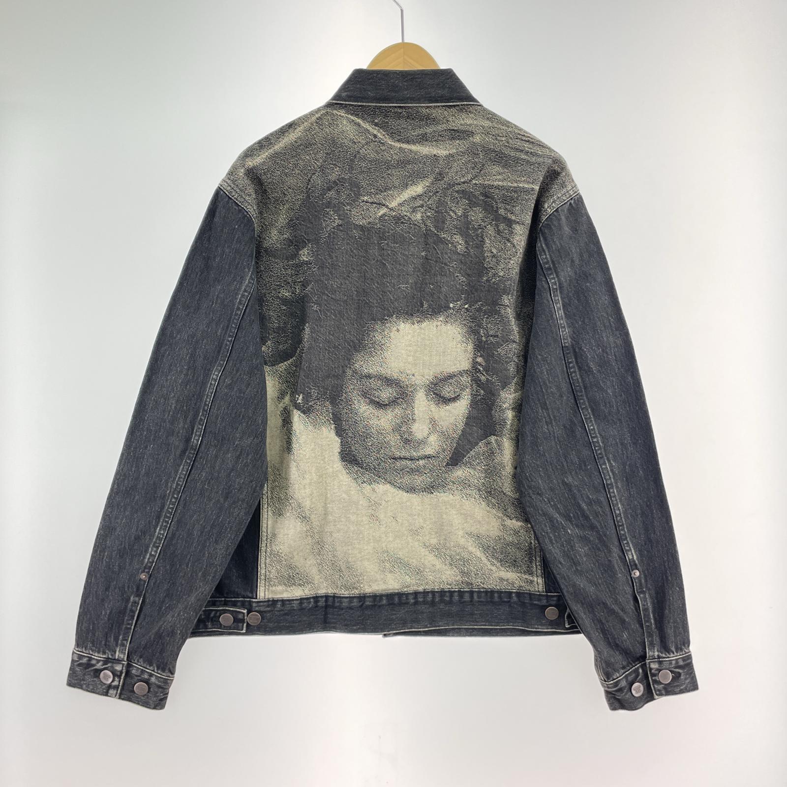 ジャケット UNDERCOVER 24AW TWIN PEAKS ブラックデニムジャケット 4 ブラック 4 ブラック