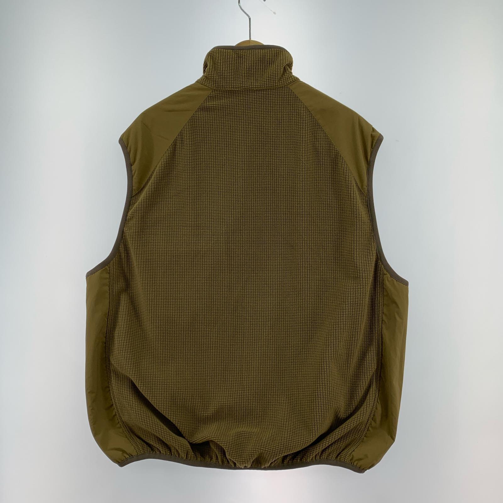 ジャケット REVERSIBLE WIND SHIELD VEST M ブラウン