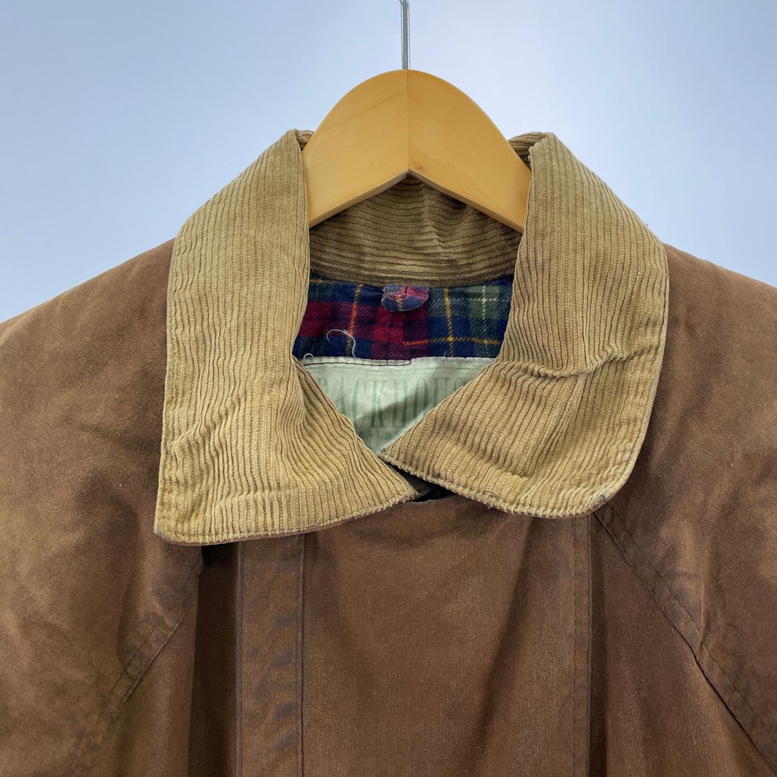 ジャケット Barbour×BACKHOUSE オイルドコート - ブラウン ブラウン