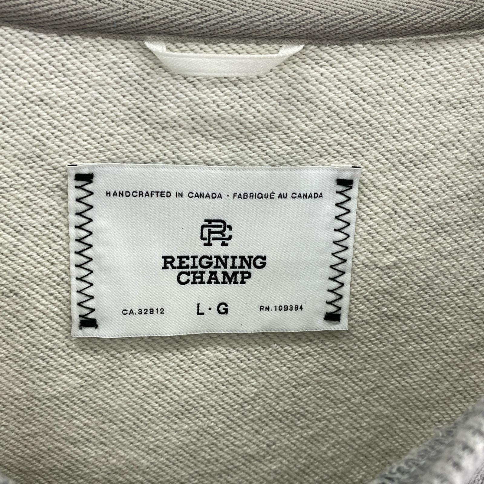 スウェット MIDWEIGHT TERRY RELAXED CREWNECK L グレー