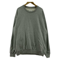 スウェット MIDWEIGHT TERRY RELAXED CREWNECK L グレー