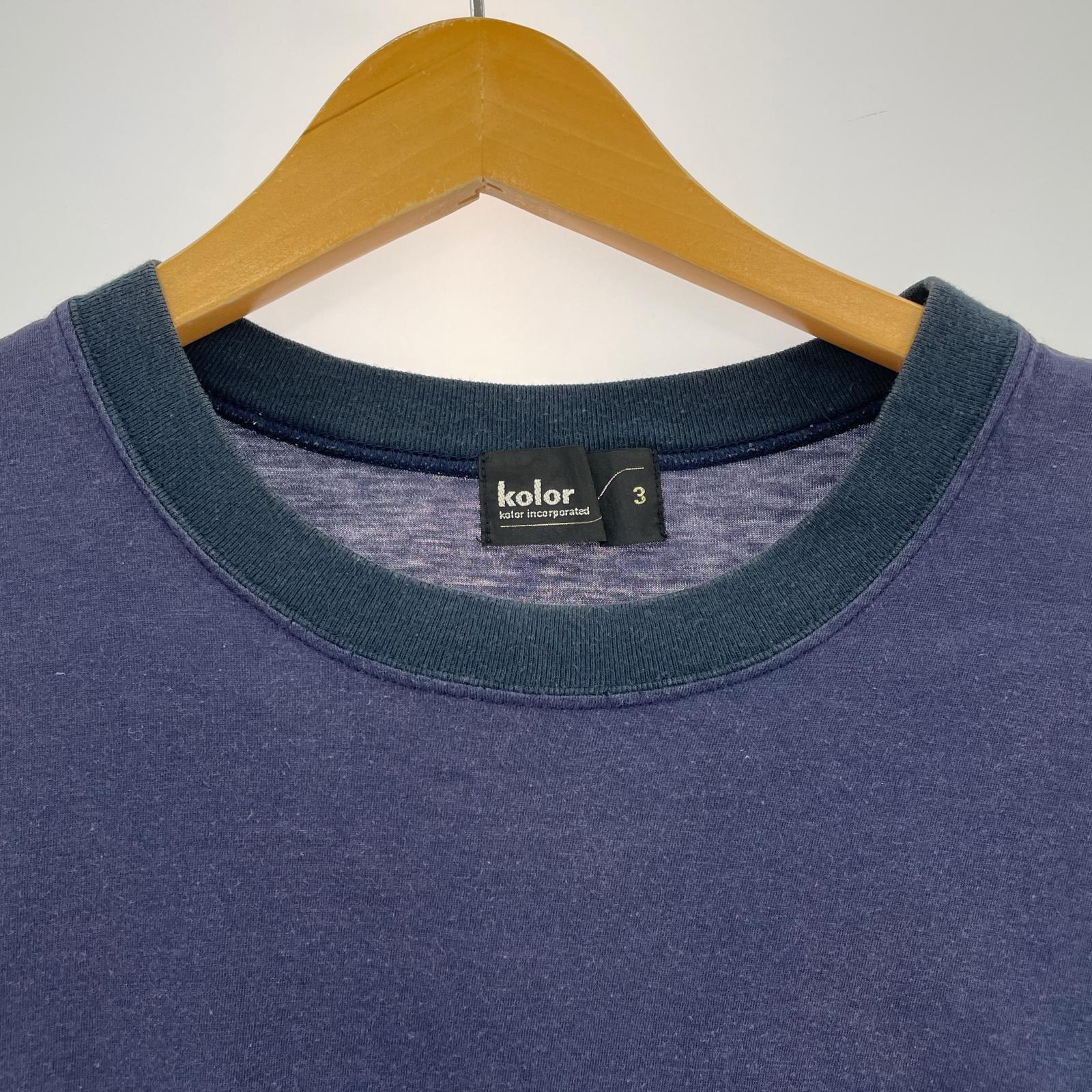 半袖Tシャツ ポケットT 紺 (3) 3