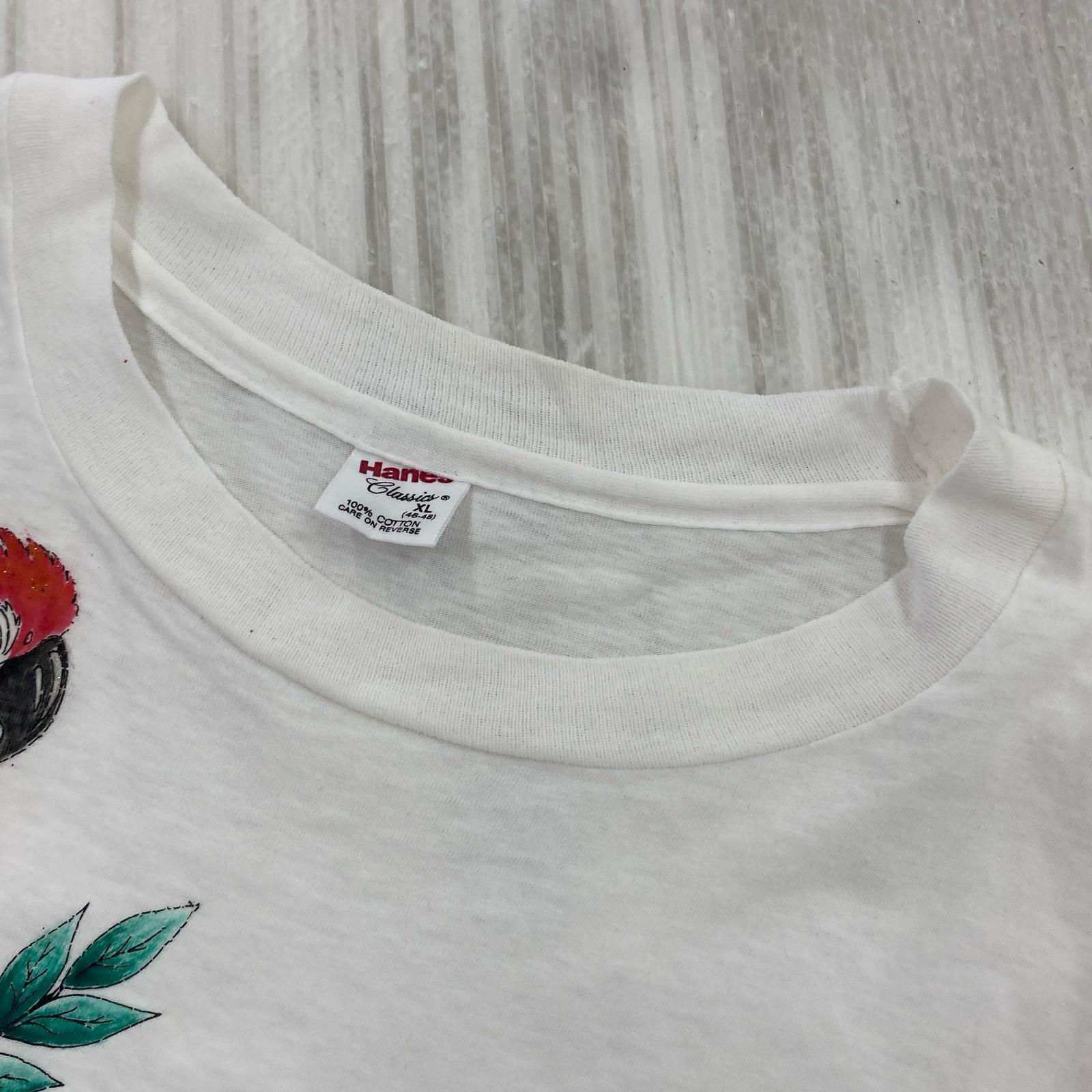 半袖Tシャツ 90S hanes インコカットソー ホワイト