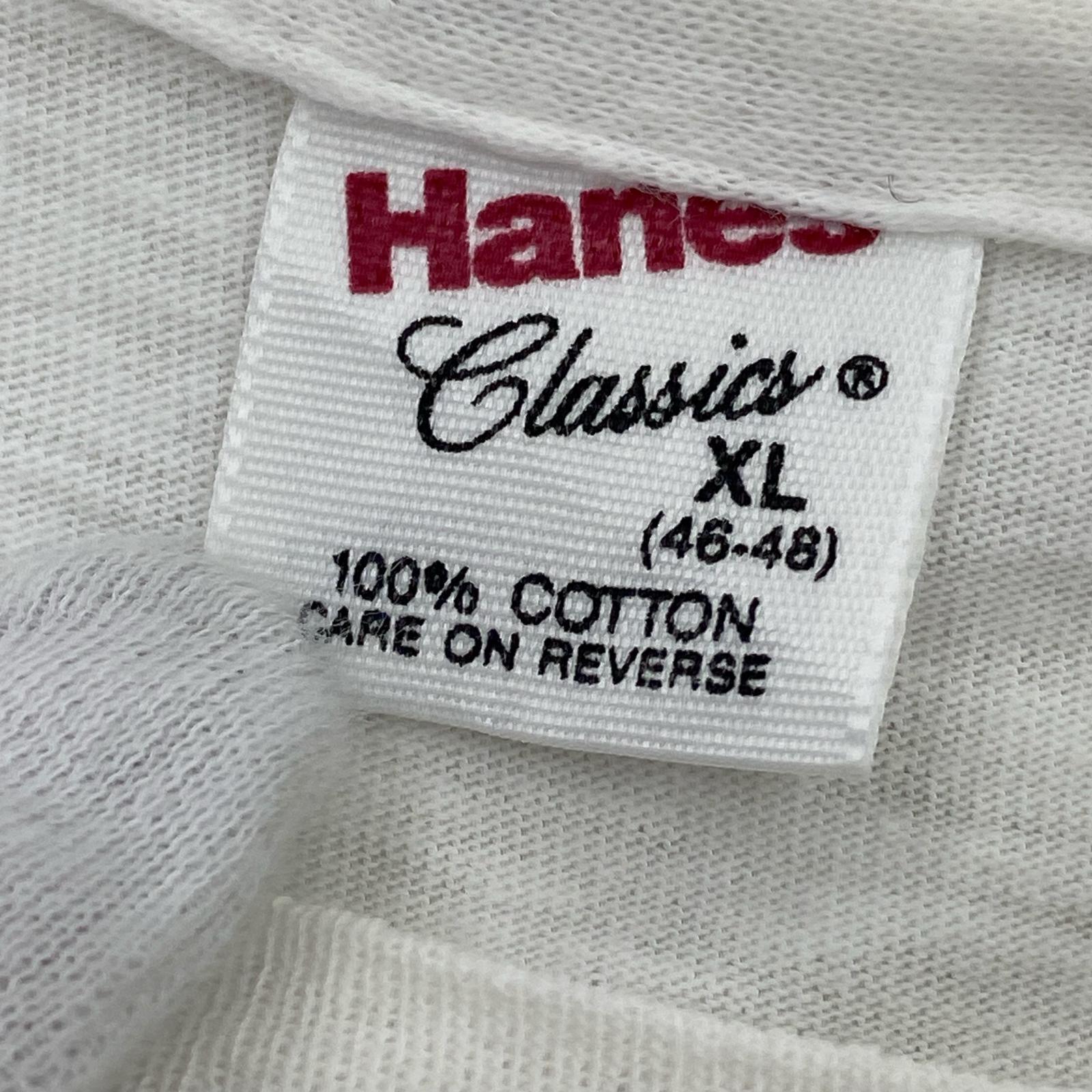 半袖Tシャツ 90S hanes インコカットソー ホワイト
