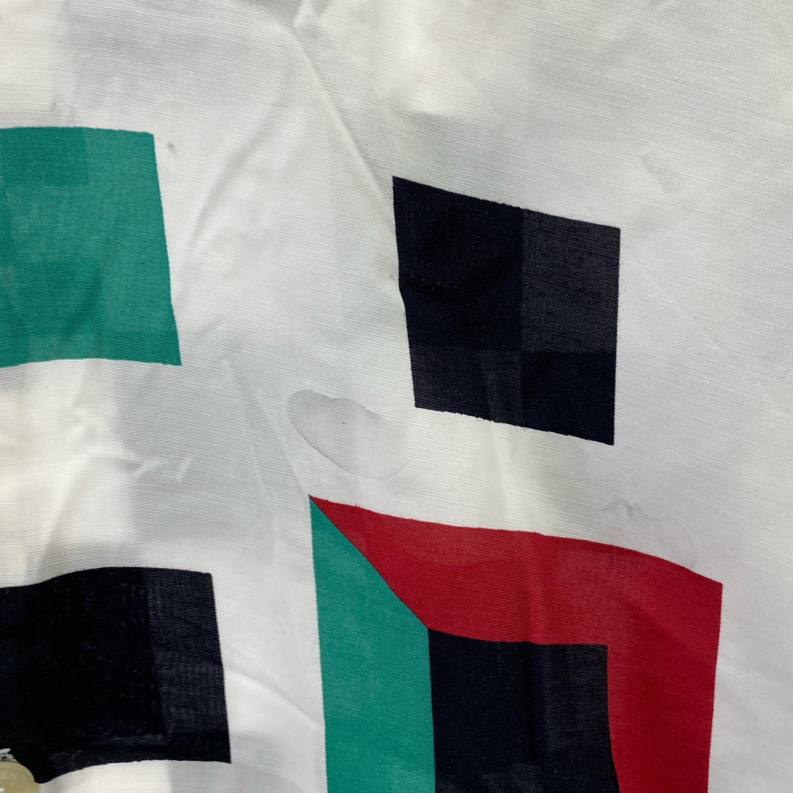 長袖シャツ 80s haupt 総柄 レーヨンシャツ (M) M