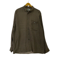 長袖シャツ 70s ペイズリーシャツ 総柄(M) M