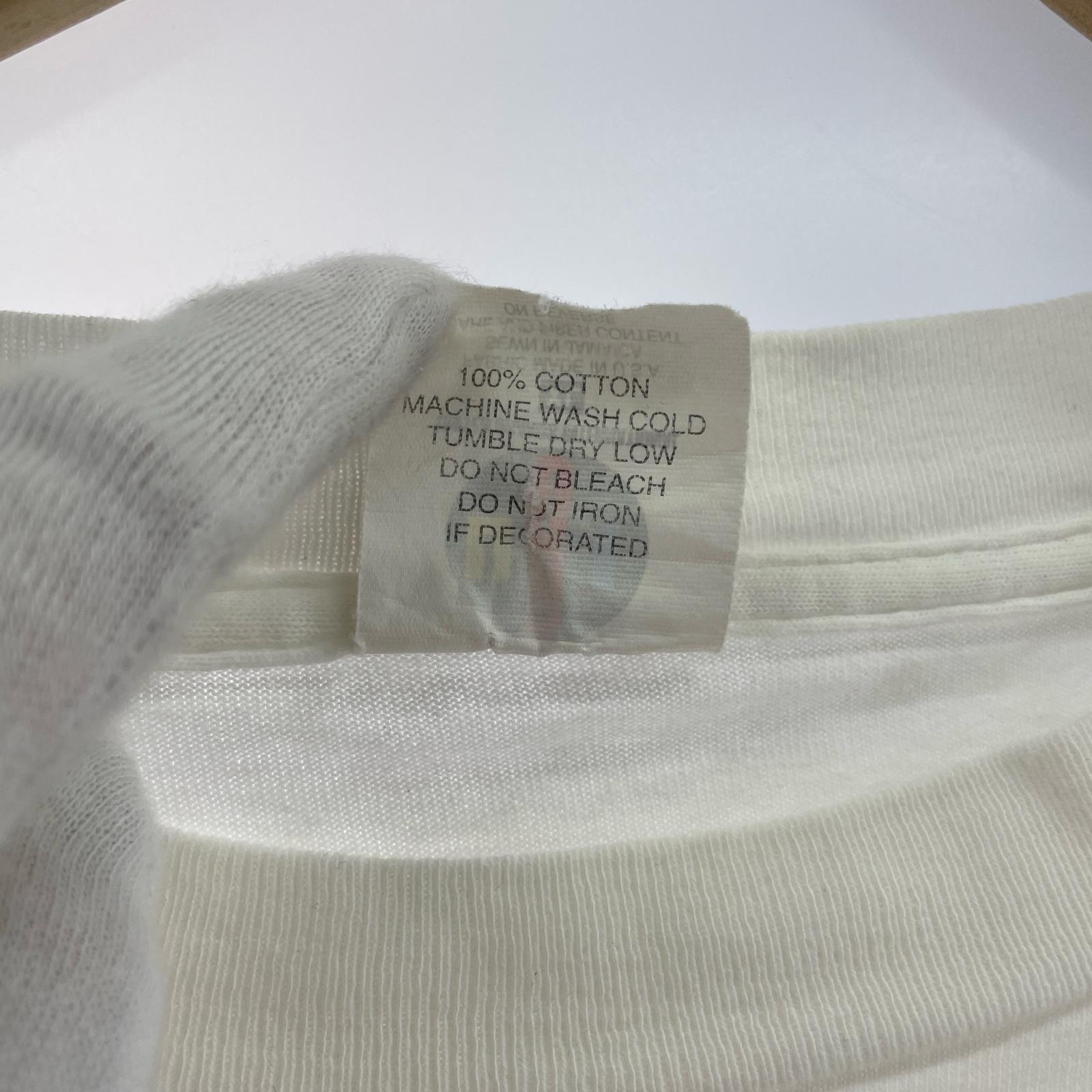 半袖Tシャツ 90s USA製 GETS HURT (XL) 白 ホワイト