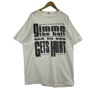 半袖Tシャツ 90s USA製 GETS HURT (XL) 白 ホワイト