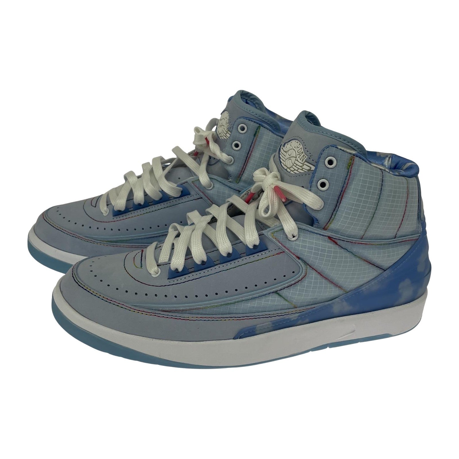 スニーカー ×J Balvin AIR JORDAN 2 RETRO SP (26.5) 26.5cm (US8 1/2 UK8 EU43) ブルー