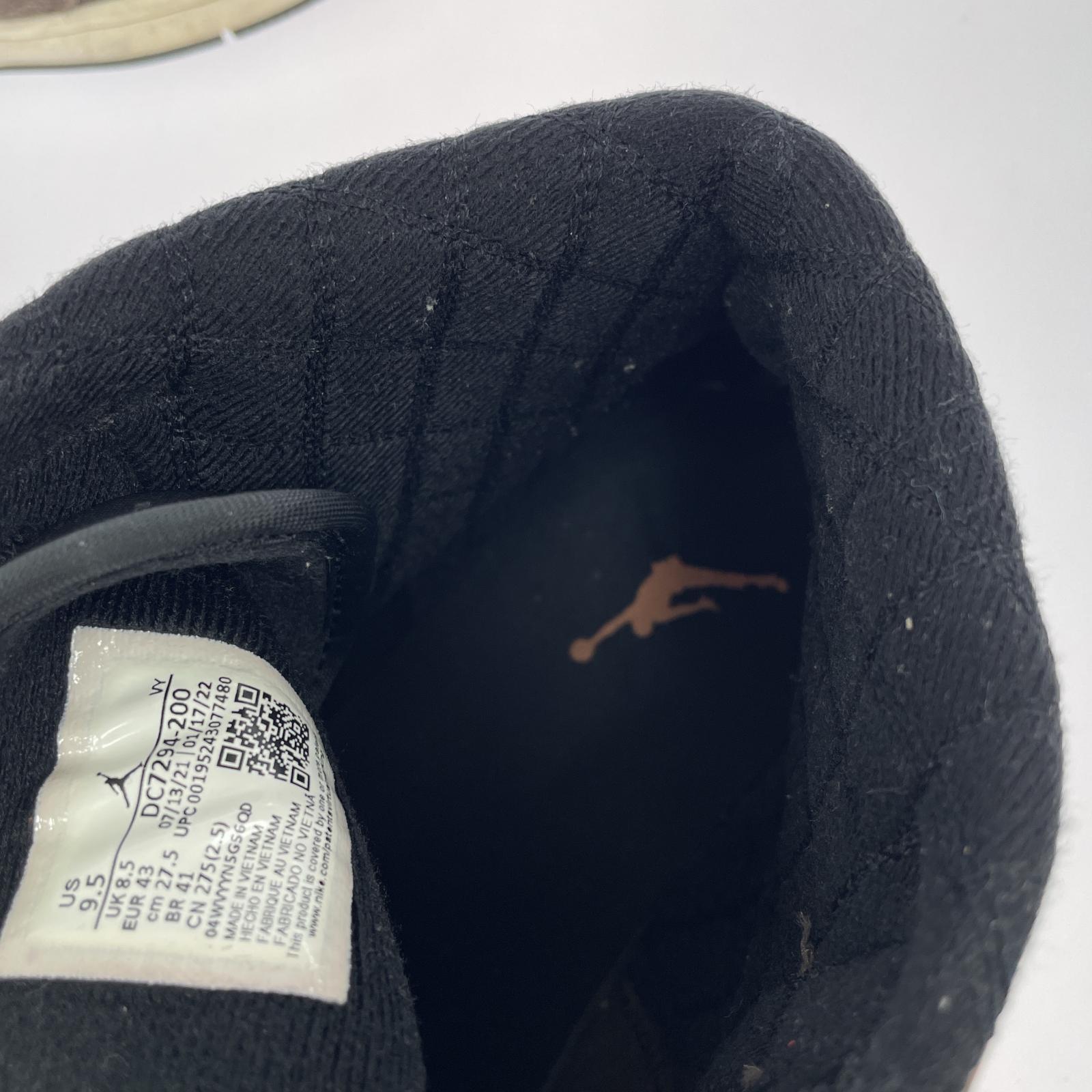 スニーカー AIR JORDAN 1 MID ブラウン (27.5) 27.5cm (US9 1/2 UK9 EU45) ブラウン