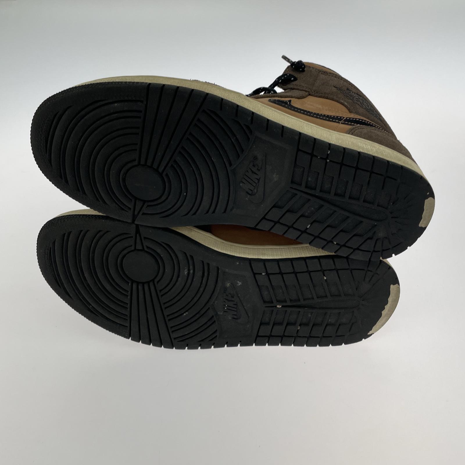 スニーカー AIR JORDAN 1 MID ブラウン (27.5) 27.5cm (US9 1/2 UK9 EU45) ブラウン