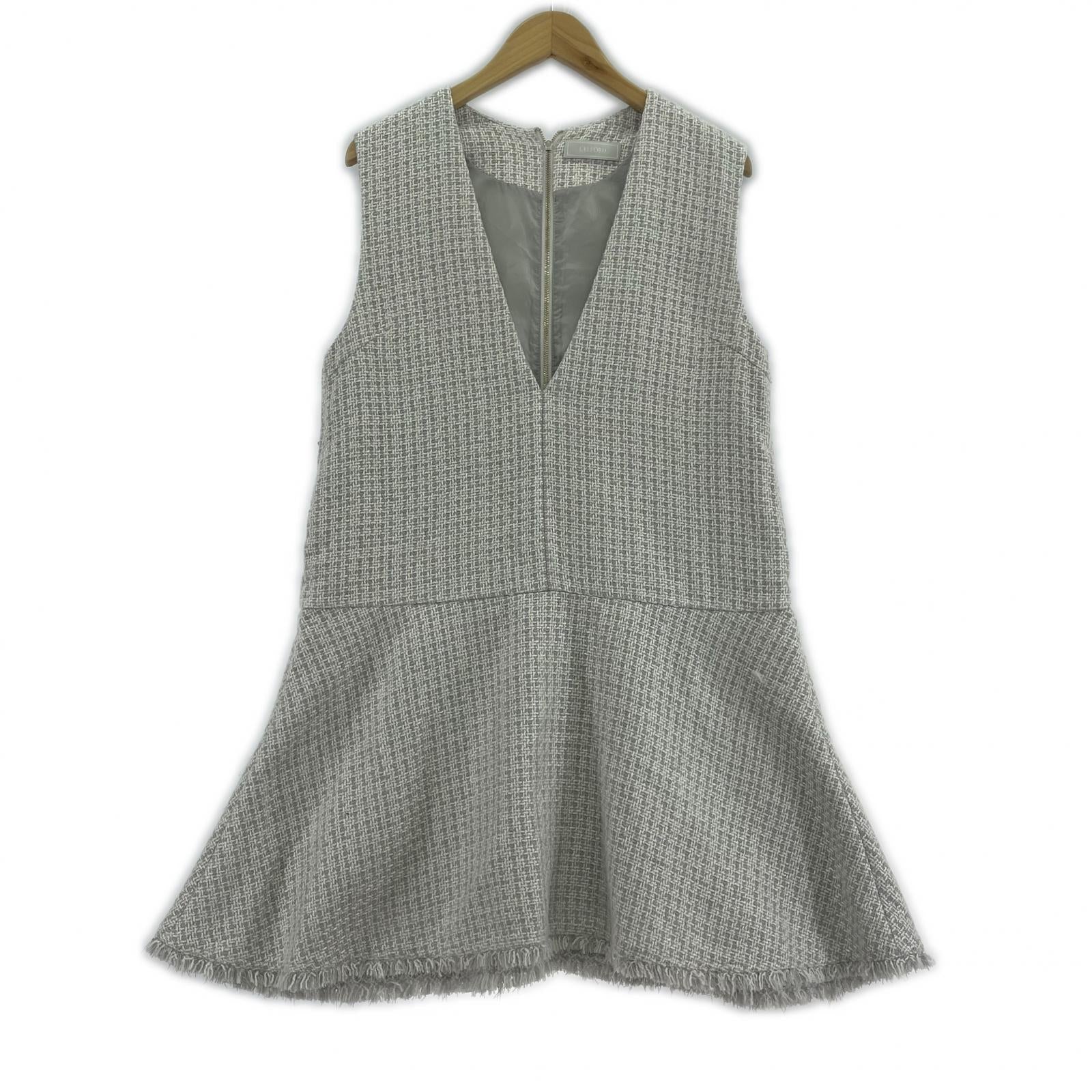 ワンピース CELFORD グレー 38 グレー